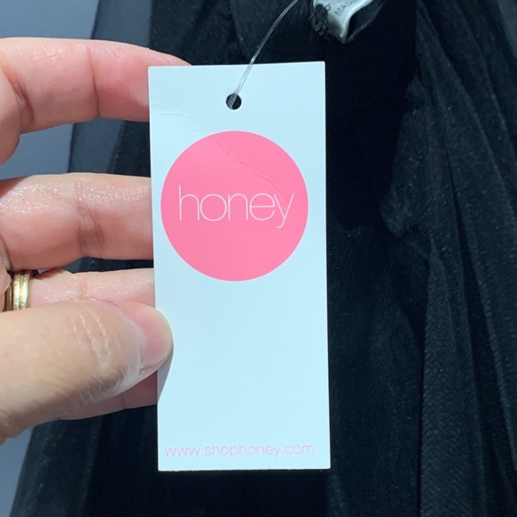 NWT Honey Black Layered Tulle Skirt - Picture 2 of 5